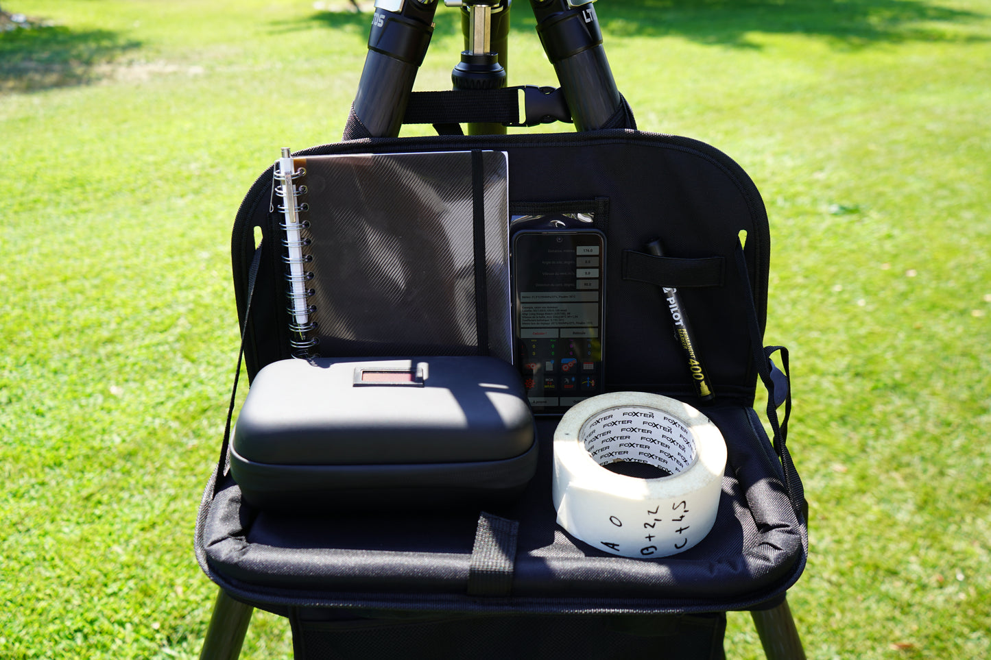 Tablier organiseur pour trépied – Accessoire tir sportif LTDS