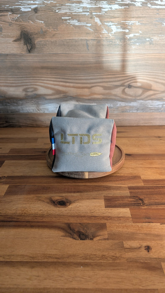 Sac de tir PRS LTDS.  Sac de tir PRS TLD – Appui avant et arrière pour carabine. Sable ultra fin